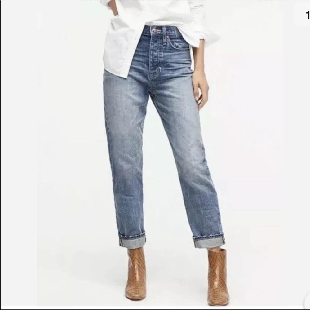 NEW J. Crew Point Sur Slouchy Boyfriend Jeans